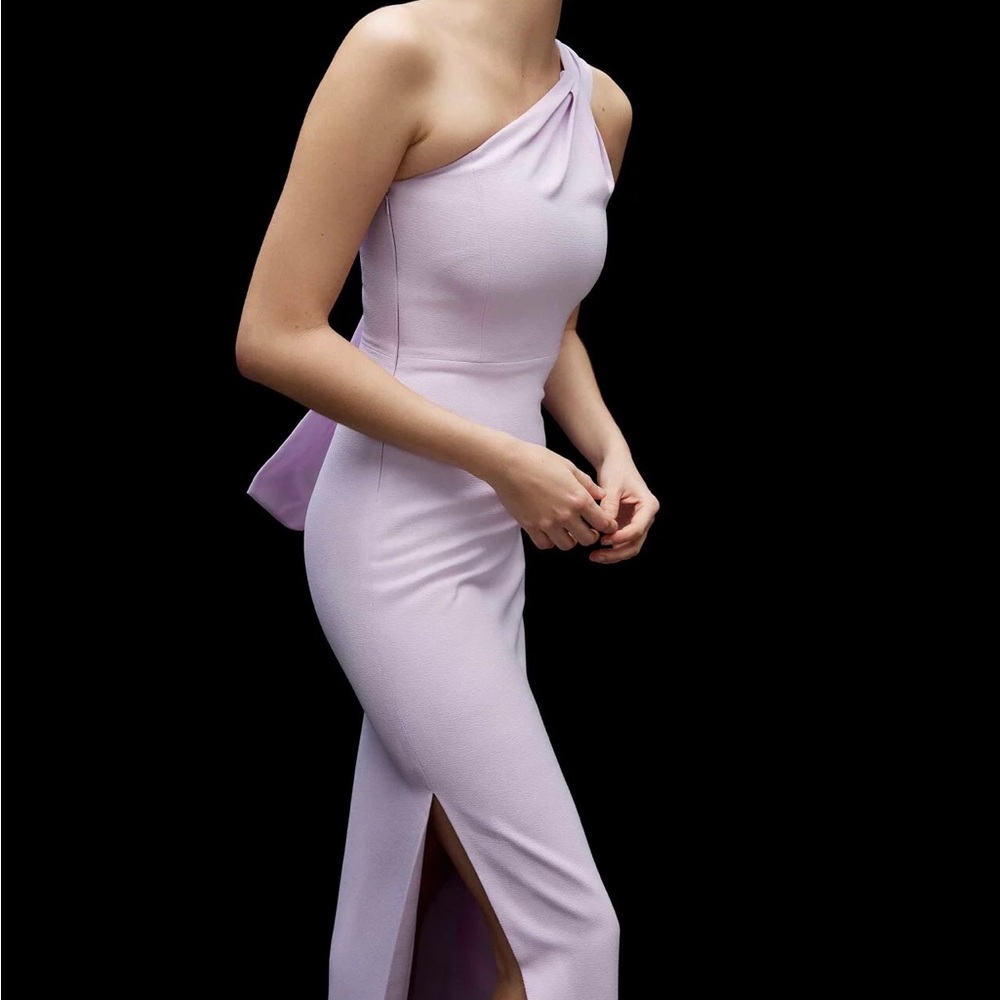 BNWOT whistles bethan one shoulder dress in lilac